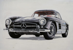 Mercedes Gullwing 300 sl.1956